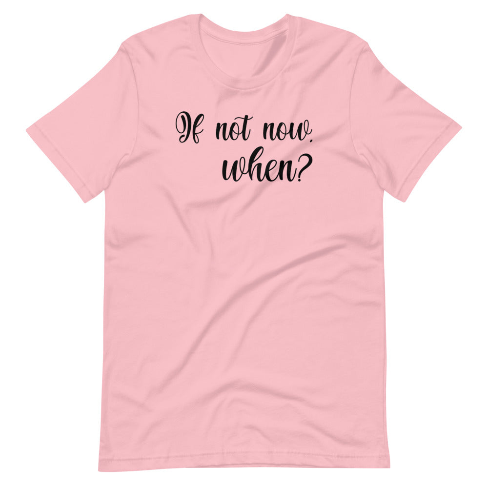 If not now, When?